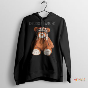 Bear Hug Rhythms Childish Gambino Black Hoodie