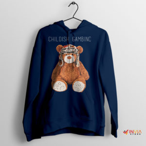 Bear Hug Rhythms Childish Gambino Navy Hoodie