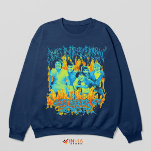 Beautifully Metal One Direction Navy Sweatshirt