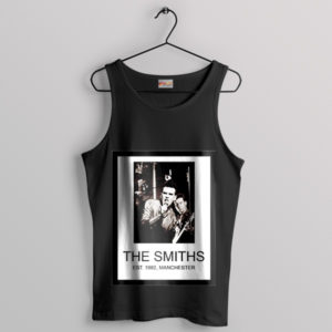 Beginnings The Smiths Manchester '82 Black Tank Top