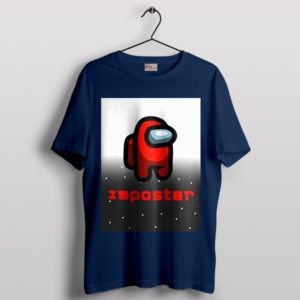 Betrayal in Space Among Us Imposter Navy T-Shirt
