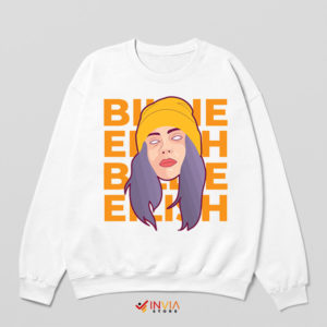 Billie Eilish Ocean Eyes Portrait Art Sweatshirt