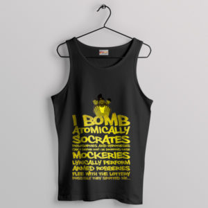 Blast Wu-Tang Clan I Bomb Atomically Black Tank Top