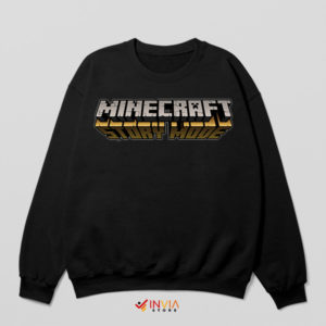 Block-Building Saga Minecraft Story Black Sweatshirt