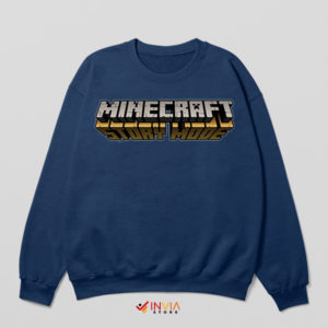 Block-Building Saga Minecraft Story Navy Sweatshirt