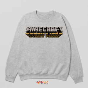 Block-Building Saga Minecraft Story Sport Grey Sweatshirt
