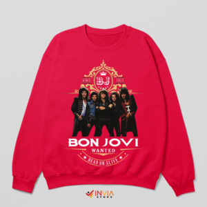 Bon Jovi Series Wanted Dead Or Live Sweatshirt