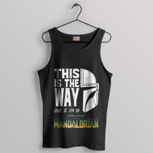 Bounty Hunter's Creed Din Djarin Helmet Tank Top