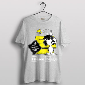 Breaking Beagle Walter White Snoopy Sport Grey T-Shirt