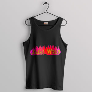 Burning Fire Juice WRLD Legends Black Tank Top