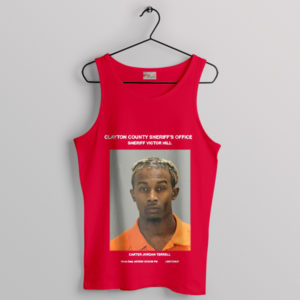 Carti Behind Bars Collectio Red Tank Top