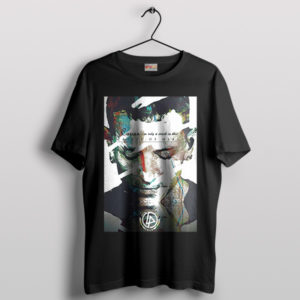 Castle of Glass Tribute RIP Chester Black T-Shirt