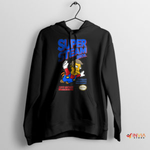 Chalmers' Smash Saga Steam Bros Black Hoodie