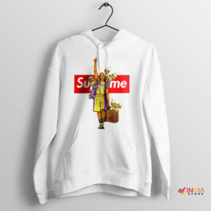 Champion's Super Kobe Mamba Trophy White Hoodie
