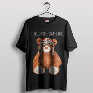 Childish Charm Gambino's Teddy Bear Black T-Shirt
