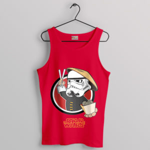 Chinese Appreciation Zen Trooper Red Tank Top