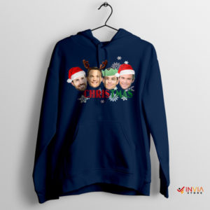 Chris Cheer Christmas Superheroes Navy Hoodie