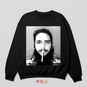 Cigarette Smoke Post Malone Black Sweatshirt
