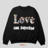 Concert Love-Inspired One Direction Sweatshirt
