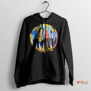 Connection Kim's Convenience in Simpson Black Hoodie
