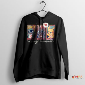 Connection Stitch Toothless Pikachu Hoodie