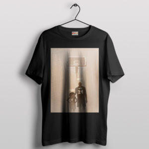 Court Legends Forever Kobe and Daughter Black T-Shirt