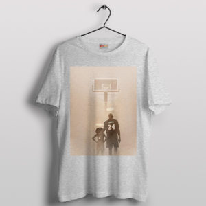 Court Legends Forever Kobe and Daughter Sport Grey T-Shirt