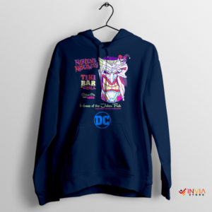 Crazy Cocktails Harley's Tiki Bar and Grill Navy Hoodie