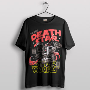 Darth Vader's Unicorn Adventure Comic T-Shirt