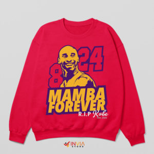Digits Mamba Forever Kobe 8 24 Red Sweatshirt