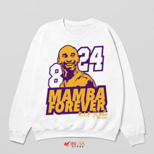 Digits Mamba Forever Kobe 8 24 White Sweatshirt
