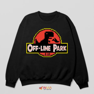 Dino Downtime Jurassic Park Internet Sweatshirt