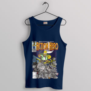 D'oh-licious Adventures Homer's Navy Tank Top