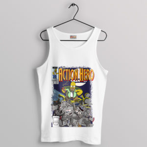 D'oh-licious Adventures Homer's White Tank Top