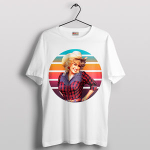 Dolly Parton's Classic Sexy Style White T-Shirt