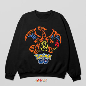 Dragon Charizard Pokemon Flame Sweatshirt