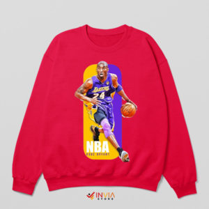 Dribble Maestro Kobe Bryant 78-20 Tribute Red Sweatshirt