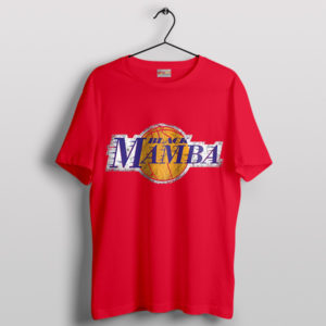 Dribble with Mamba Mentality Symbol Red T-Shirt