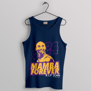 Duality of Greatness Kobe 8 and 24 Navy Tank Top