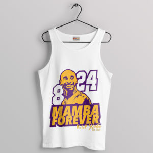 Duality of Greatness Kobe 8 and 24 White Tank Top