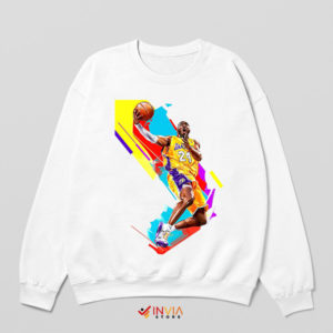 Dunking Dynasty Kobe Mamba Best Player White Sweatshirt