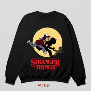 Dustin Joins Tintin's Adventure Poster Art Sweatshirt