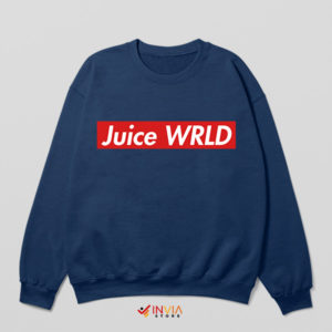 Echoes of Legends Juice Wrld Art Navy Sweatshirt