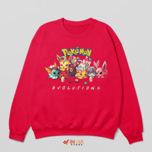 Eevee's Epic 90s Evolution Sweatshirt