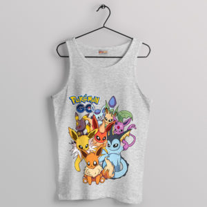 Eevee's Transformation Saga Edition Sport Grey Tank Top