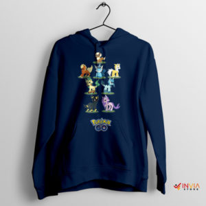 Eevee's Transformations Complete Navy Hoodie