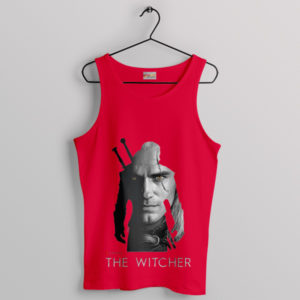 Epic Portraits Henry Cavill's Witcher Red Tank Top