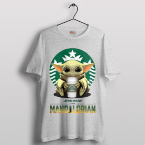Espresso Star Wars Baby Yoda Sport Grey T-Shirt