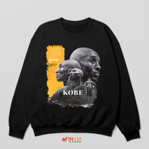 Eternal Love Kobe Mamba Tribute Black Sweatshirt