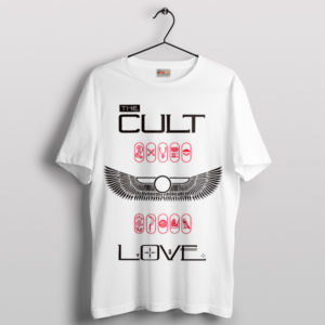 Eternal Love The Cult Classic Album White T-Shirt